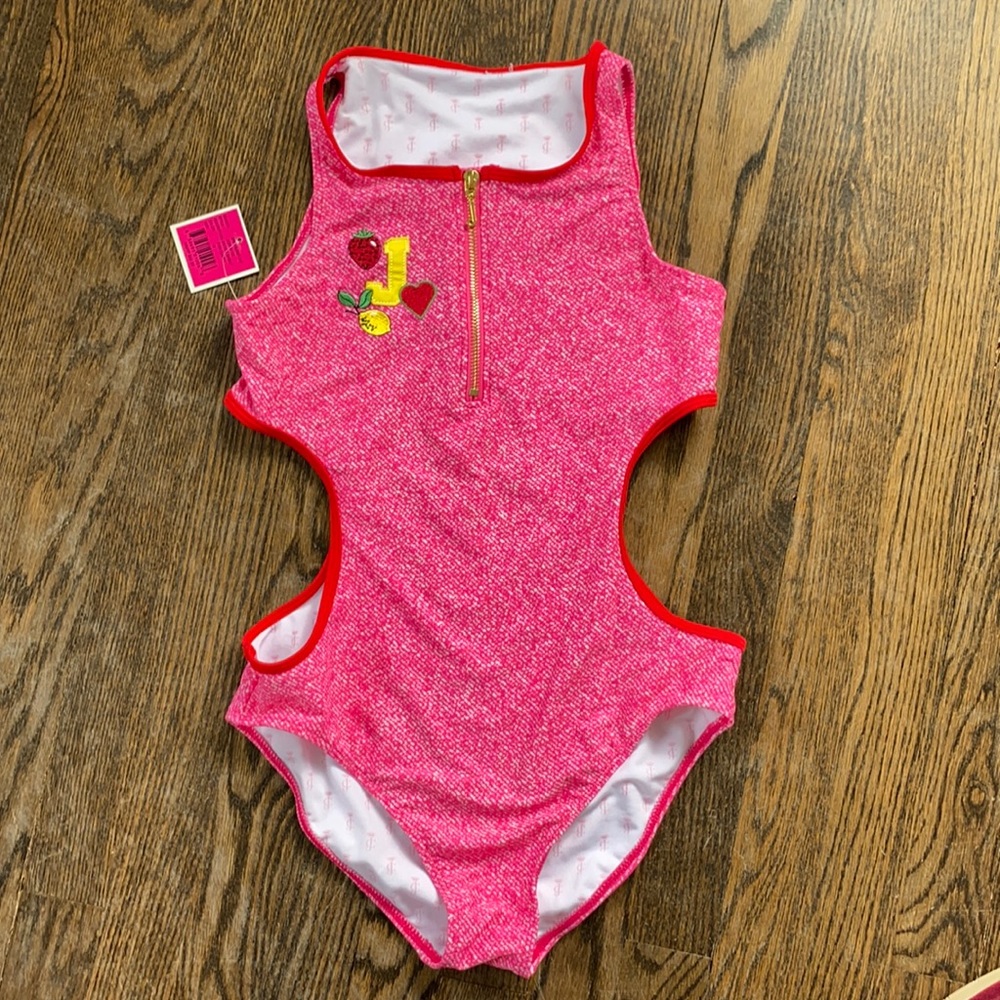 Girls’ Juicy Couture Black Label 1 pc Swimsuit